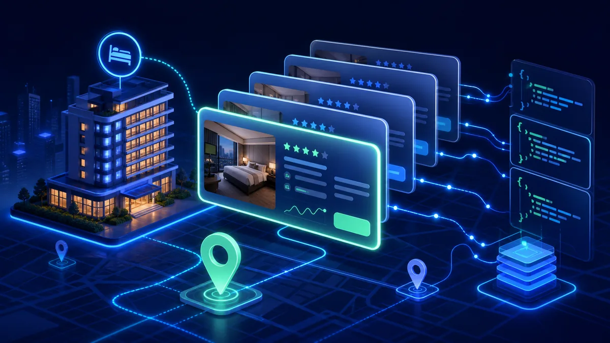 API Trivago: como extrair hotéis, preços e acomodações em JSON